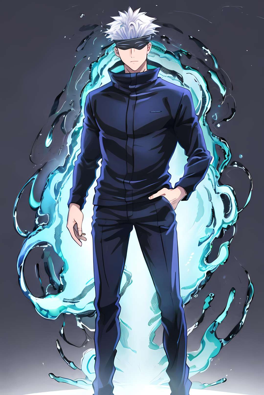 (masterpiece:1.2,  best quality),  (cursed energy:1 by JenssenArt on Tensor.Art