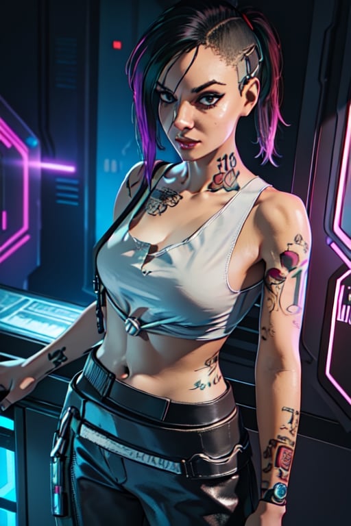 1 Judy,  cyberpunk,  sexy by  Judy Álvarez on Tensor.Art