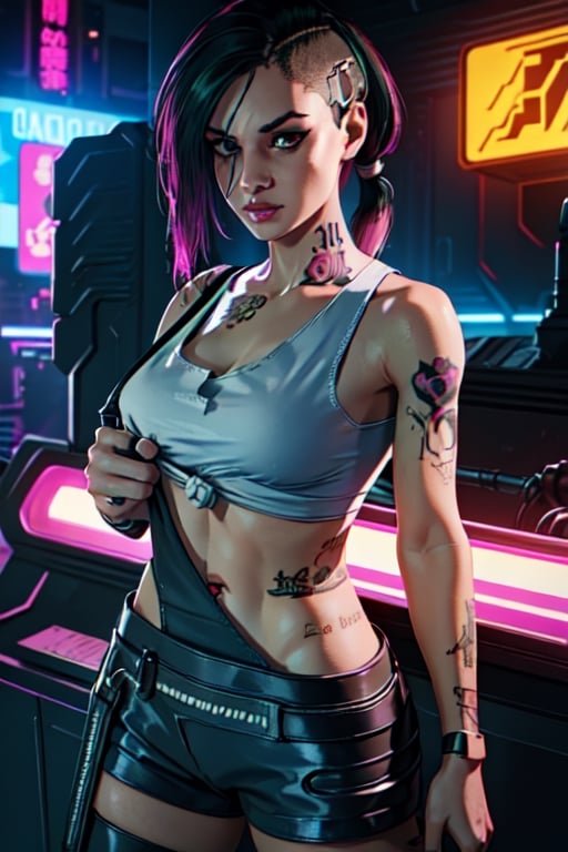 1 Judy,  cyberpunk,  sexy by  Judy Álvarez on Tensor.Art