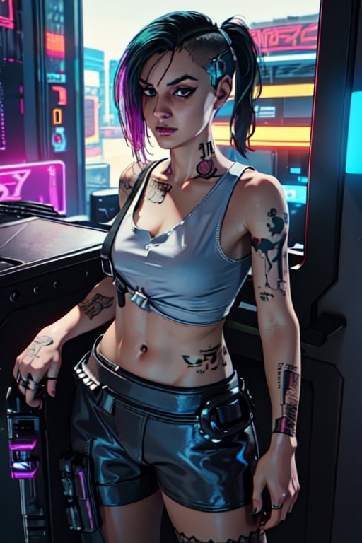 1 Judy,  cyberpunk,  sexy by  Judy Álvarez on Tensor.Art