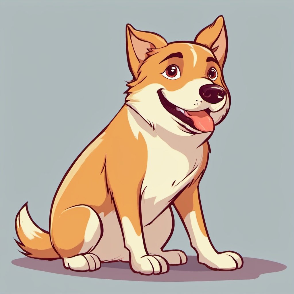 a dorable dog smiling at you by 桐人 on Tensor.Art