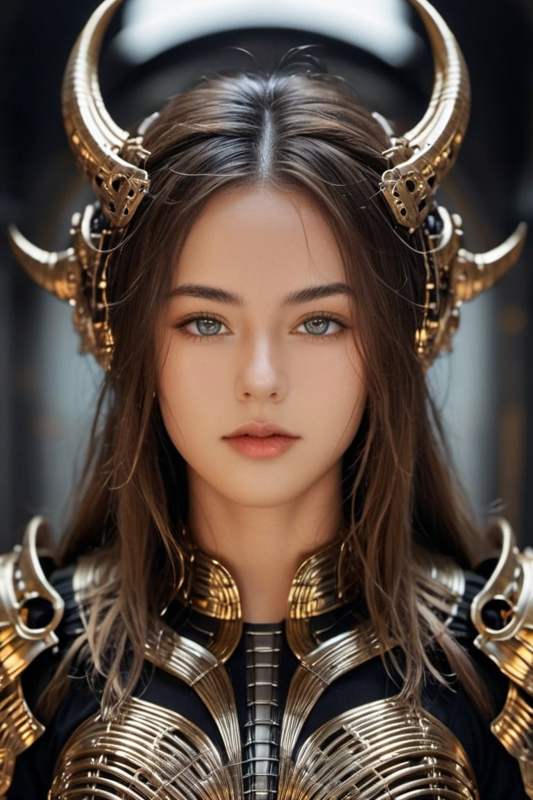 xxmix_girl,surreal photo of men, golden eyes, centered, symmetrical, Diablo , shiny armor, intricate detailed, giger, wires, mechanical ribs, realistic, fujifilm, 8k, HDR, cyborg style,Movie Still,SteelHeartQuiron character, Diablo style ,beautymix,kristinapimenova