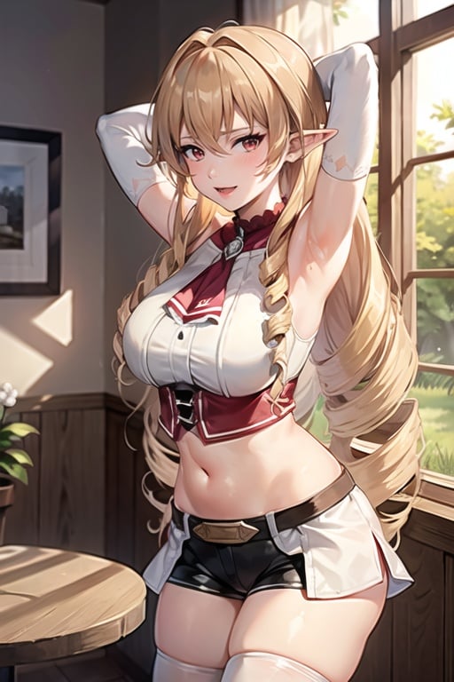 Elinalise_aiwaifu,  blonde hair,  long hair by ownwaifu on Tensor.Art