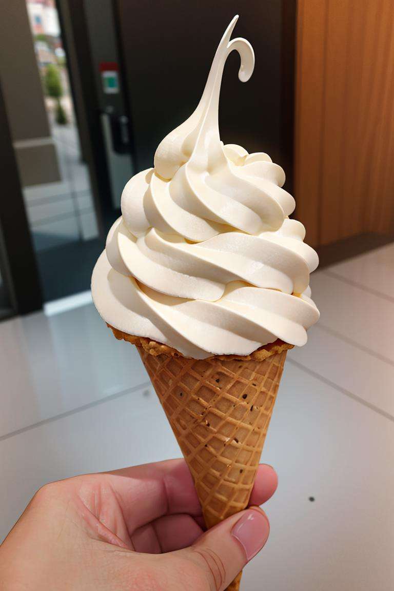 ((masterpiece,best quality)), absurdres, <lora:Ice_Cream_Soft_Serve:0.6>, Ice_Cream_Soft_Serve