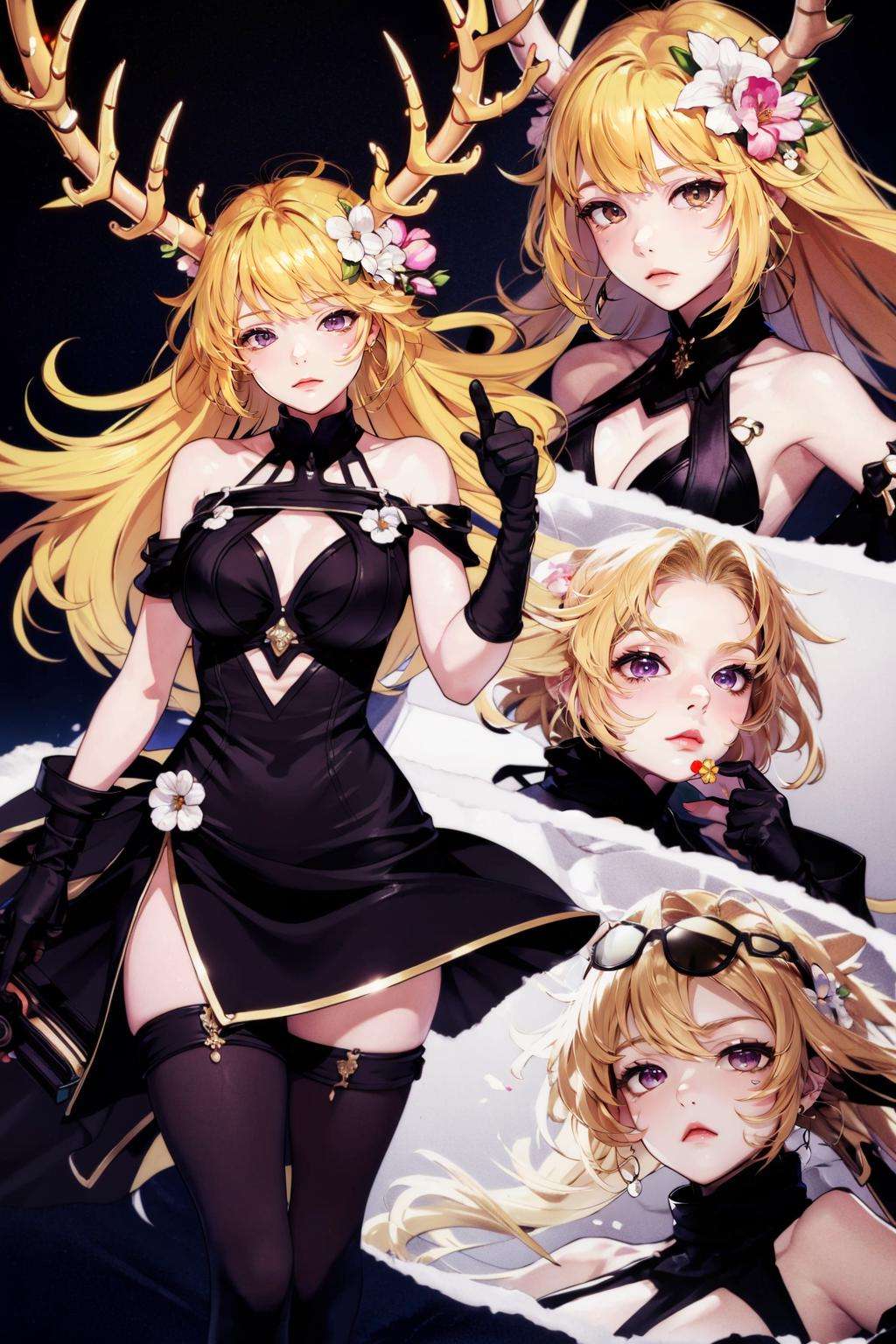 BgAnime,  multiple girls,  BREAK long_hair by Bờ Lắc Suun on Tensor.Art