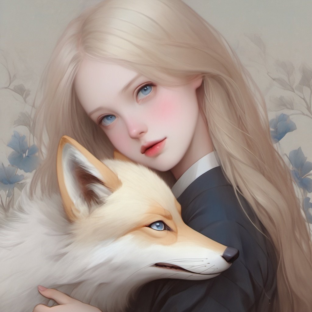 1girl,  long hair,  blonde hair by 有饭 on Tensor.Art