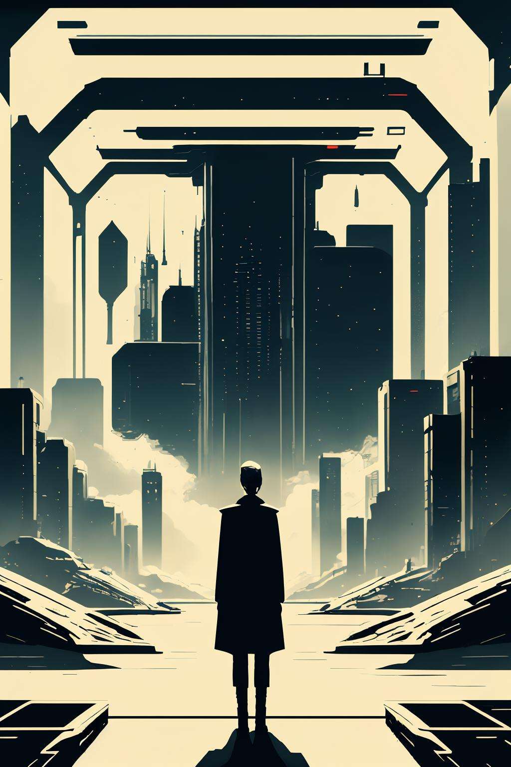 minimalist_sci-fi_dystopia by Ciro Negrogni on Tensor.Art