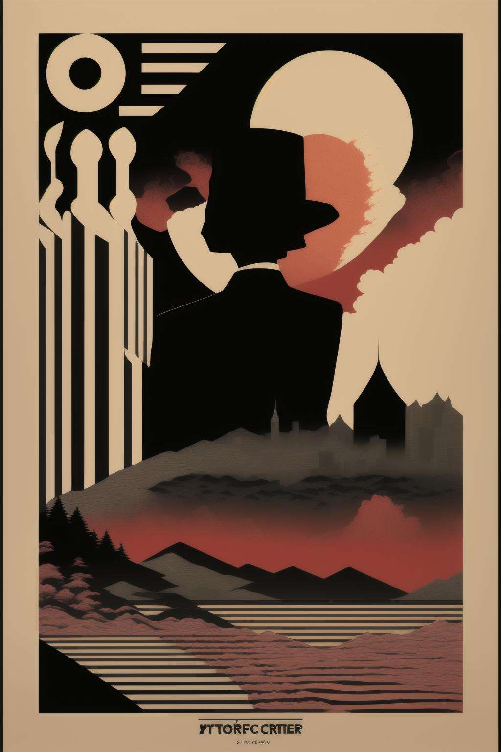 psychedelic_noir ,  a black and red poster with a map of the uk