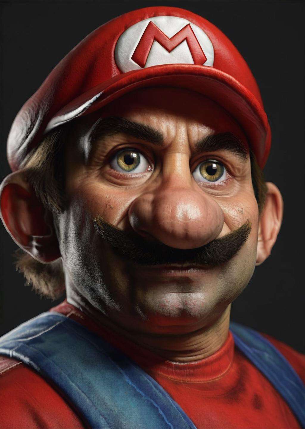 photo portrait of realistic super mario <lora:Real_Mario_sdxl:1.0>