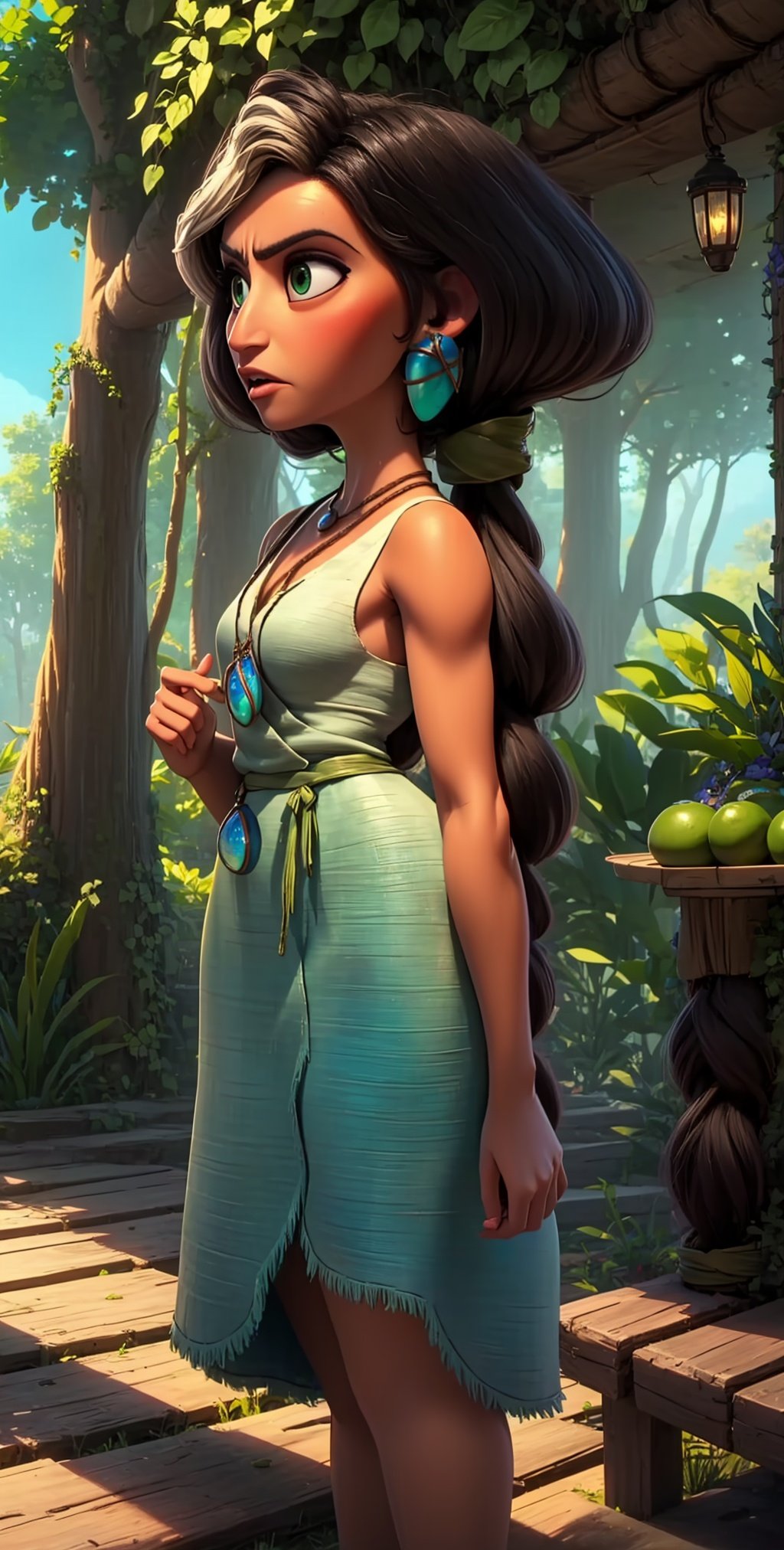 Hope,  long hair,  green eyes by eboyzane on Tensor.Art
