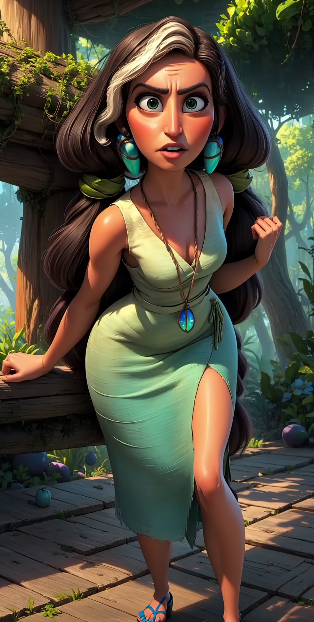 Hope,  long hair,  green eyes by eboyzane on Tensor.Art