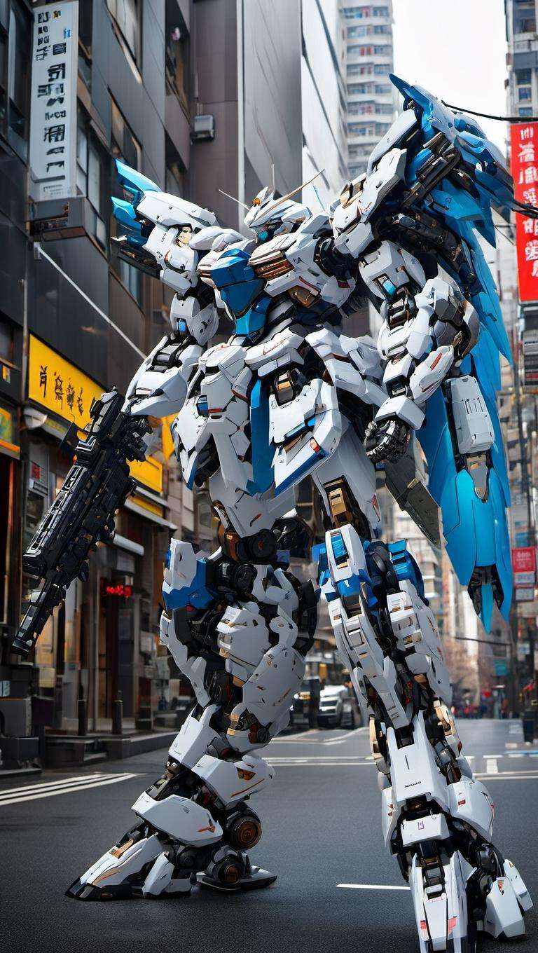 mecha robot,  mecha armor,  full armor by Alpharius67 on Tensor.Art