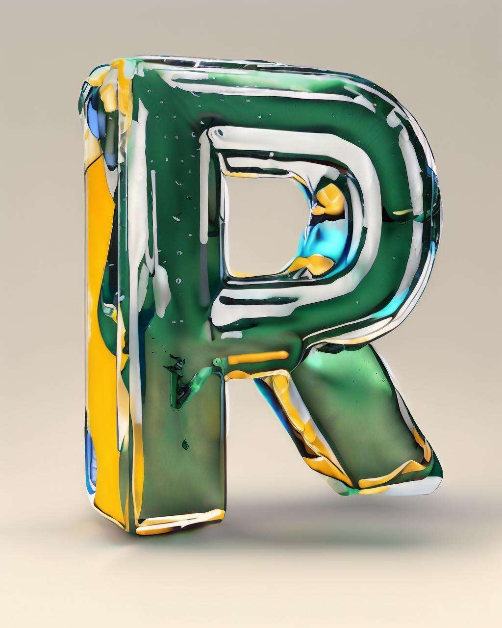 3d_lettering ,  c4d,  render by Ciro Negrogni on Tensor.Art