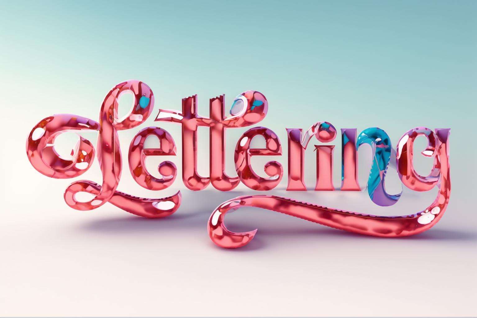 Lacquer ,  3d_lettering by Ciro Negrogni on Tensor.Art