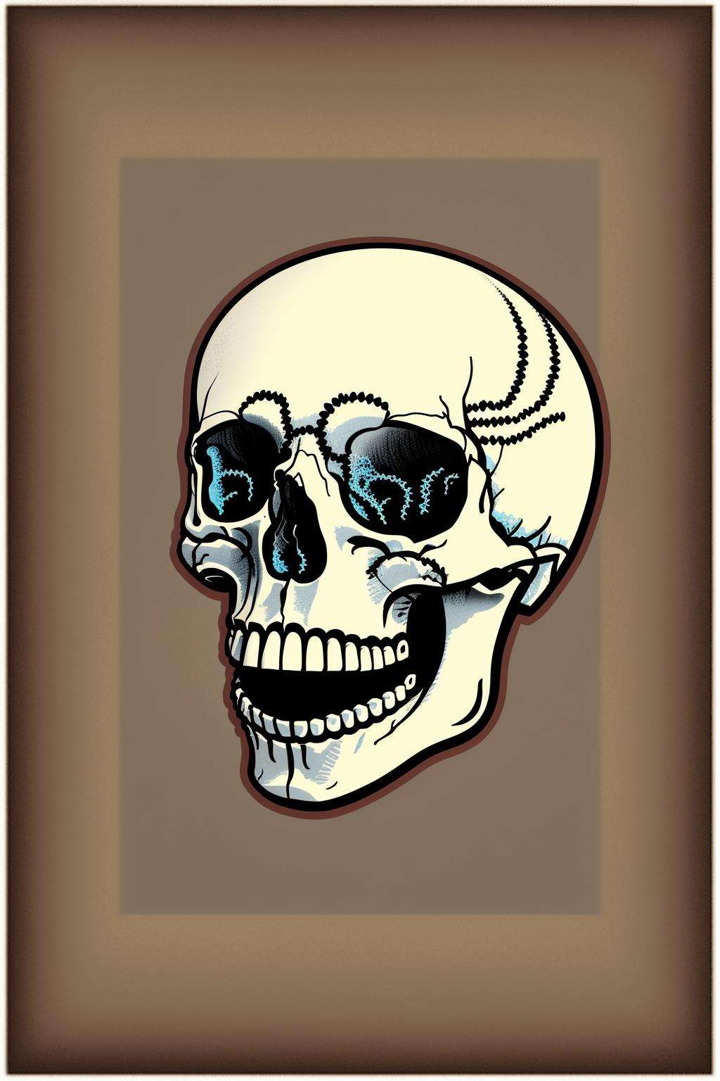 a skull , skull_graphics , Mia Charro, Lucy Knisley, Box Brown