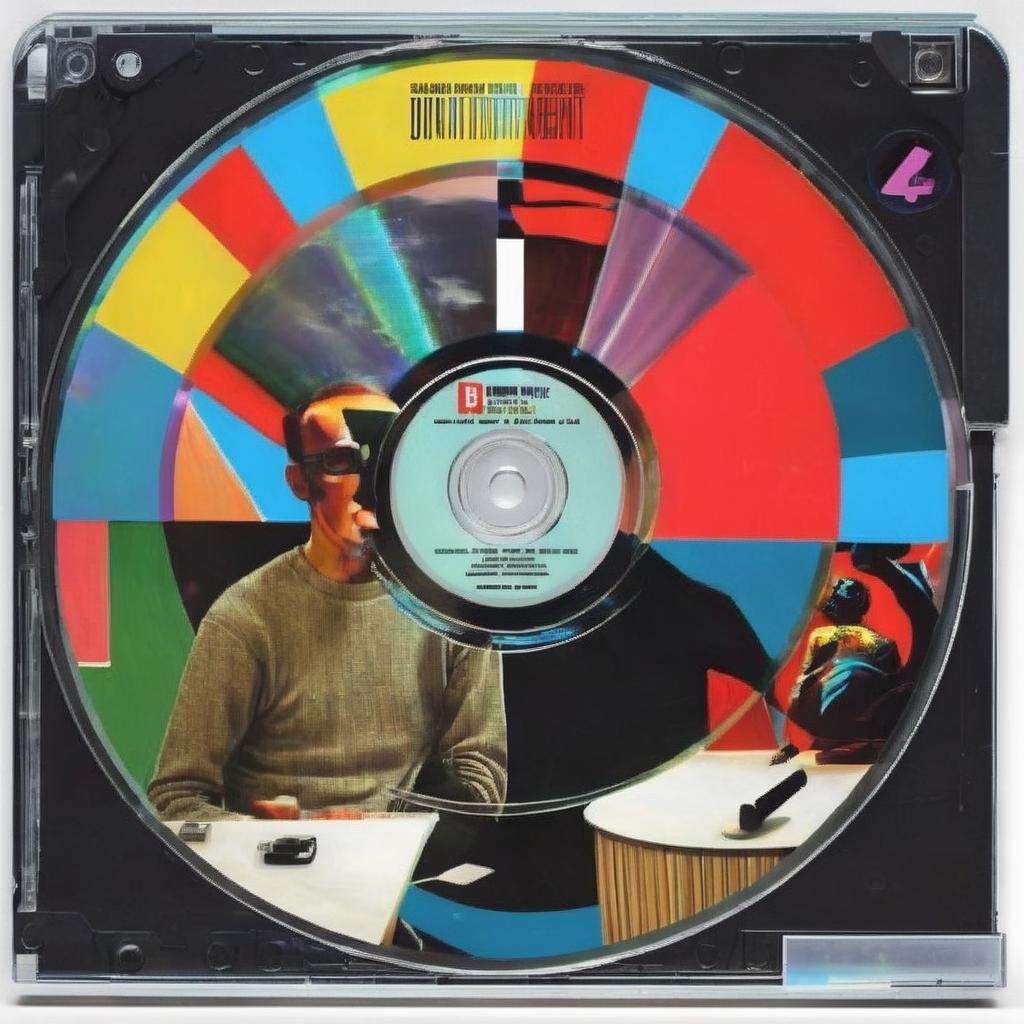 product photo cd ,  cd_music ,  Brecht Vandenbroucke by Ciro Negrogni on Tensor.Art
