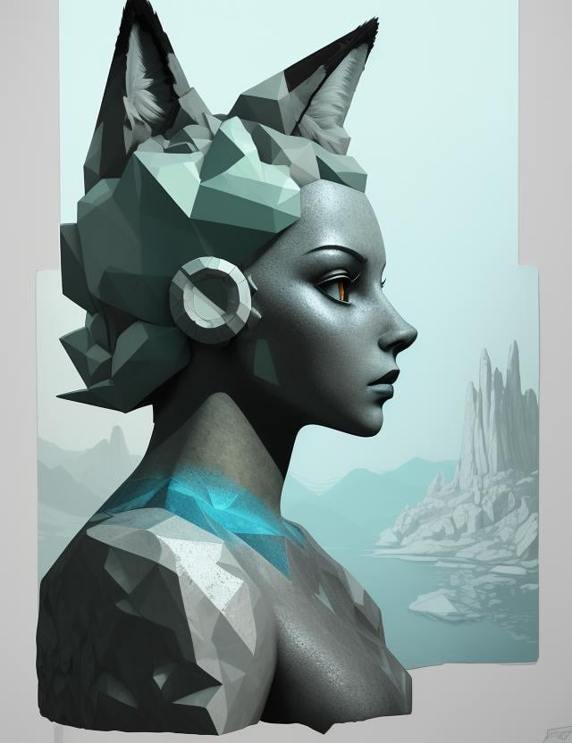scenery,  Contemporary Art,  Stonepunk by DonMischo on Tensor.Art
