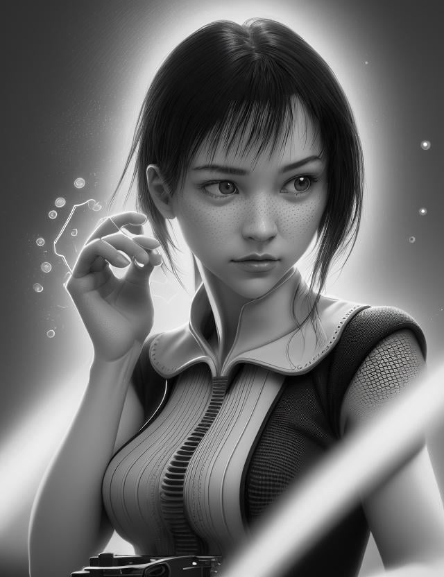 woman,  Magic Realism,  Raypunk by DonMischo on Tensor.Art