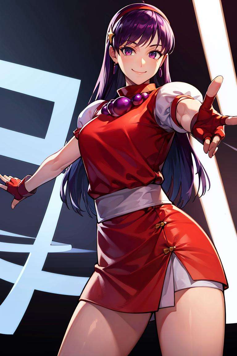 ((masterpiece,best quality)), absurdres,<lora:Athena_Asamiya:0.7>, Athena_Asamiya, solo, smiling, looking at viewer, cowboy shot, cinematic composition, dynamic pose,