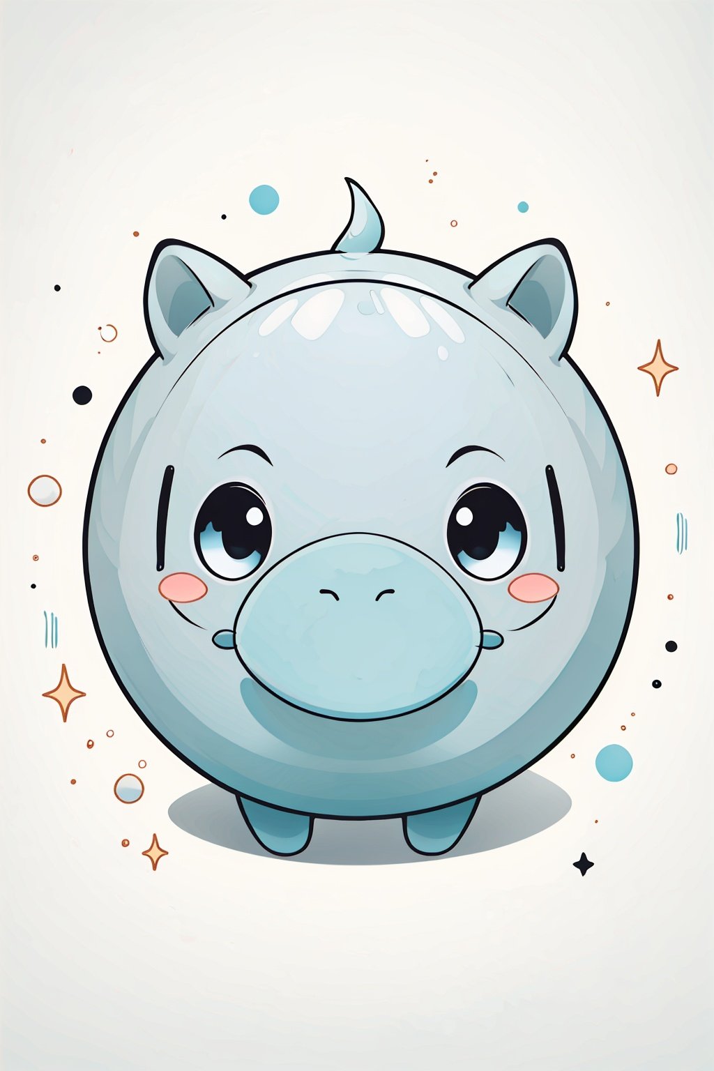 Animal emojis, (hippopotamus: 2.0),