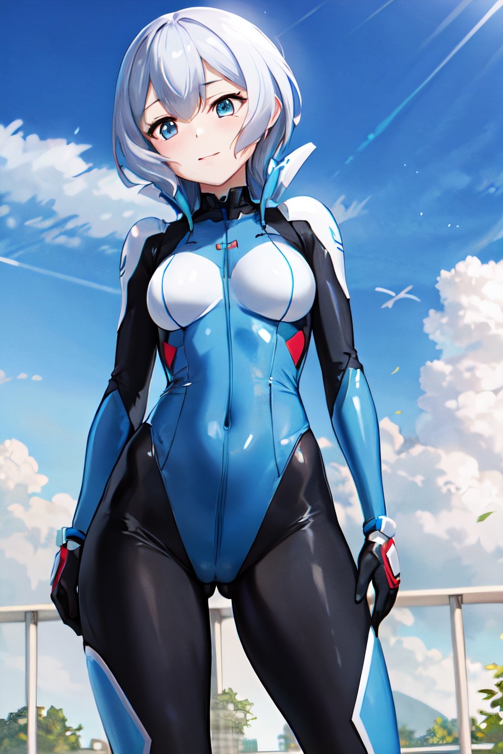 masterpiece, best quality, highres, 1girl, shia, bodysuit