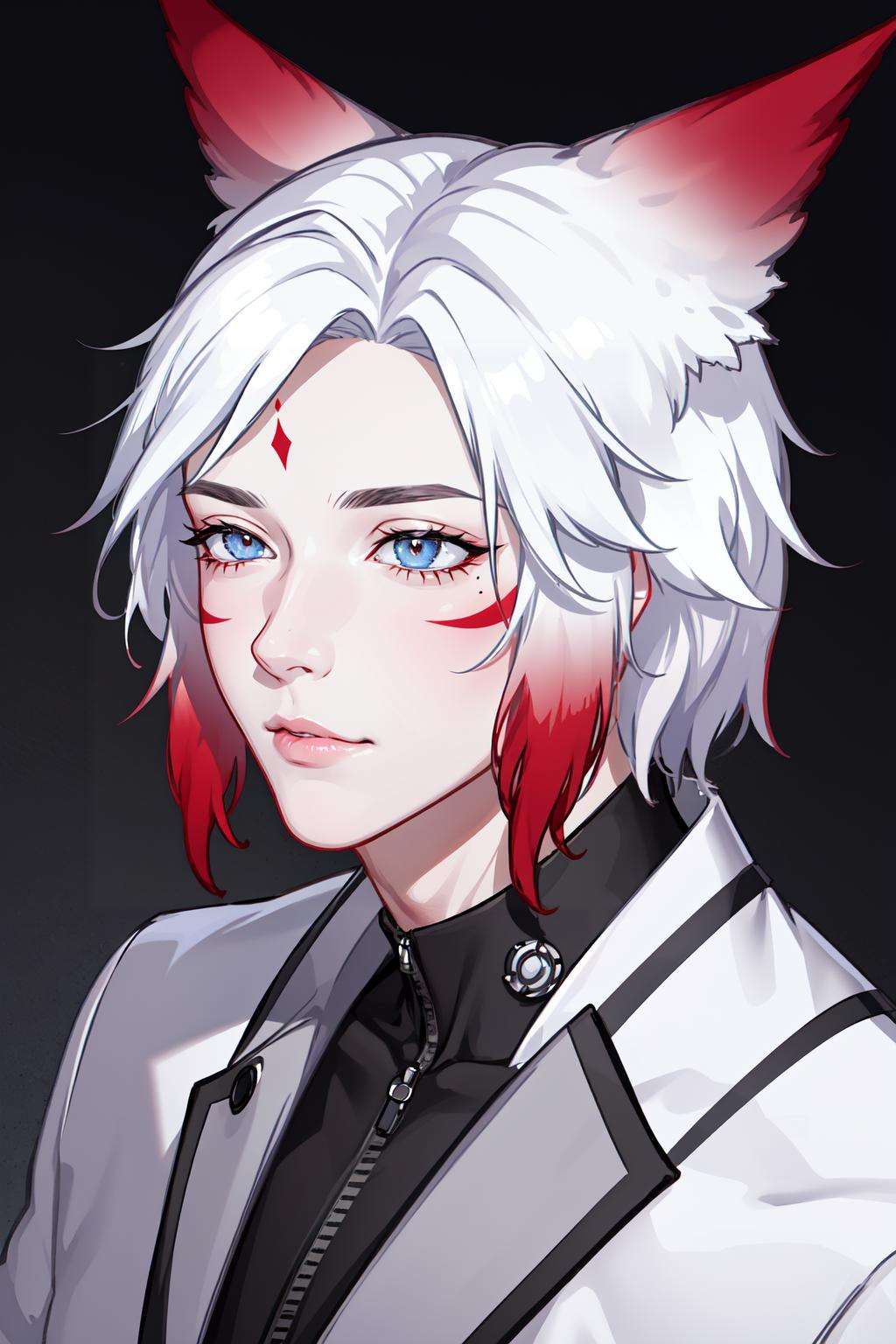 <lora:HideVK-10:0.7>   HideVK, white hair, male,, best quality, masterpiece, best quality, ultra-detailed, masterpiece, best quality, ultra-detailed, illustration, detailed, absurdres, highres, ultra detailed, realistic, ultra realistic,