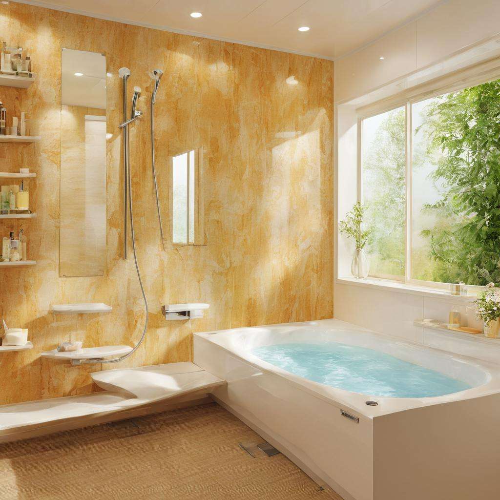 masterpiece, best quality, ultra-detailed, illustration,JMF, indoors, window, reflection, bathroom, scenery, bathtub, realistic, photo (medium), photo background <lora:JMF_SDXL_V1:1>