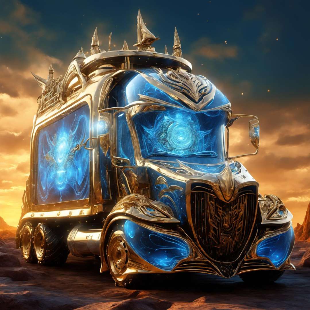 <lora:AetherPunkAI:1> AetherPunkAI truck  , (Highly detailed, amazing fantasy setting), (Shiny Impressive lighting), (Colorful, Ultra stylized, High quality, Highly detailed, Sharp, 8K UHD), (trending on artstation)