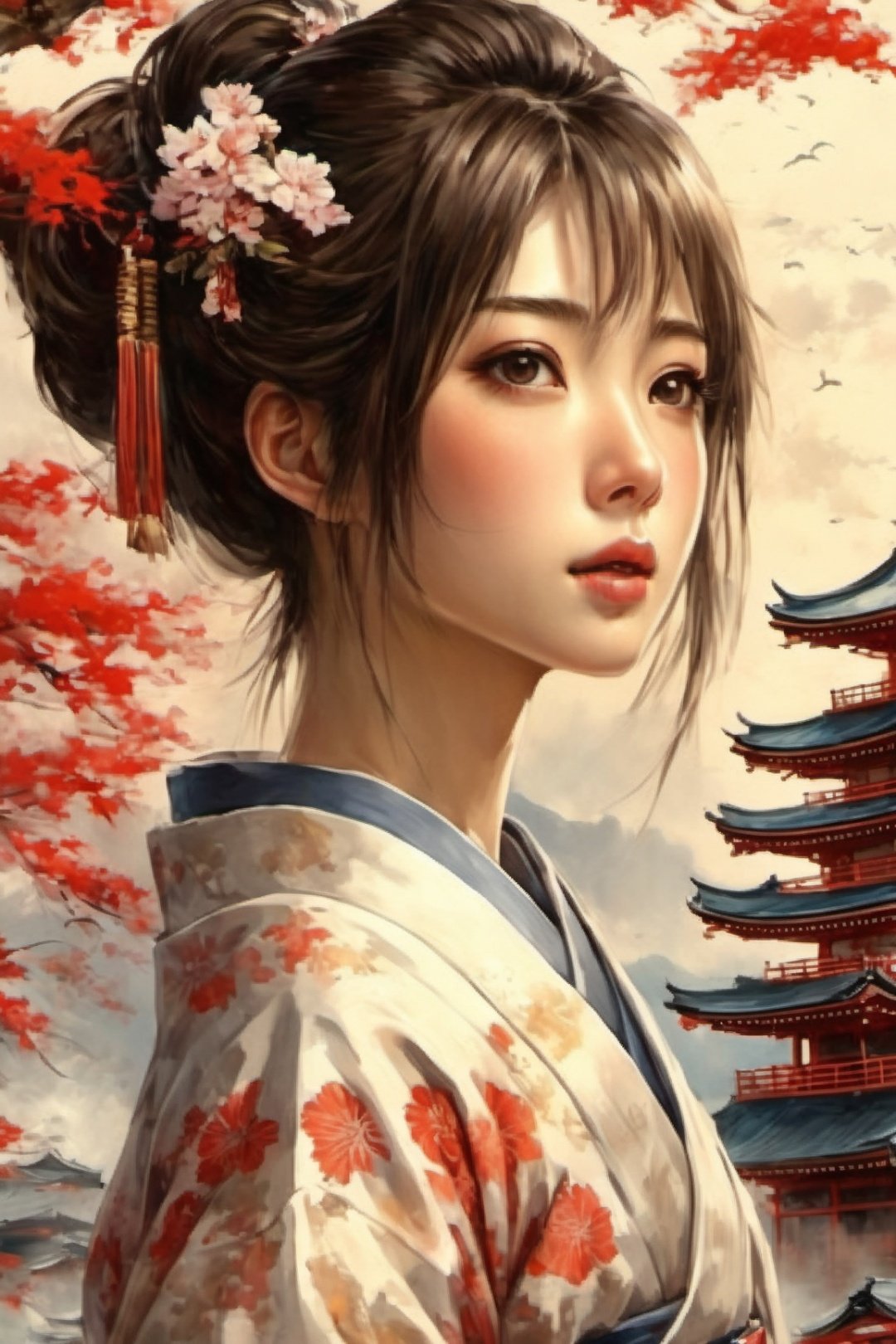 japanese art,  1girl,  high_resolution by NukeA.I on Tensor.Art