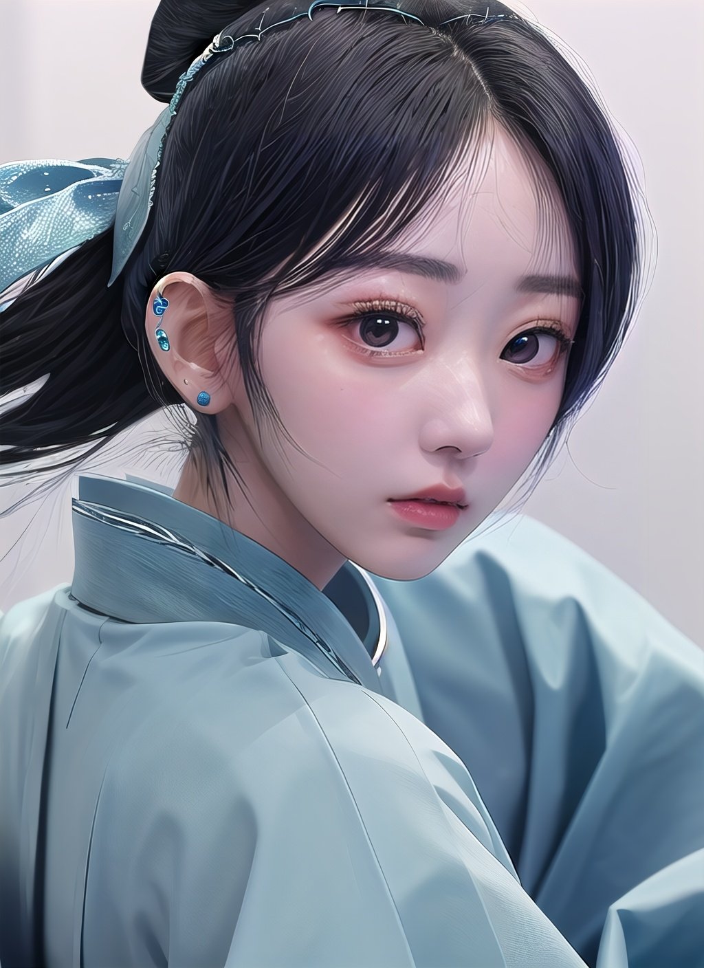 japanese_girl,  blueskirt,  miyawaki by vuxiya on Tensor.Art