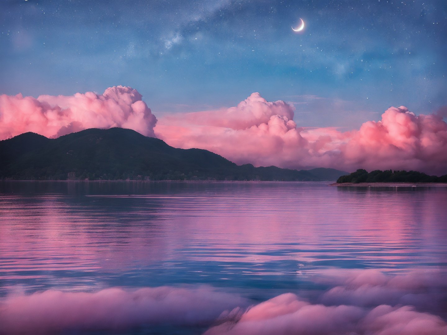 cloud,sky,scenery,outdoors,night,star,water,<lora:20230829-1693284434978-0007:1>,