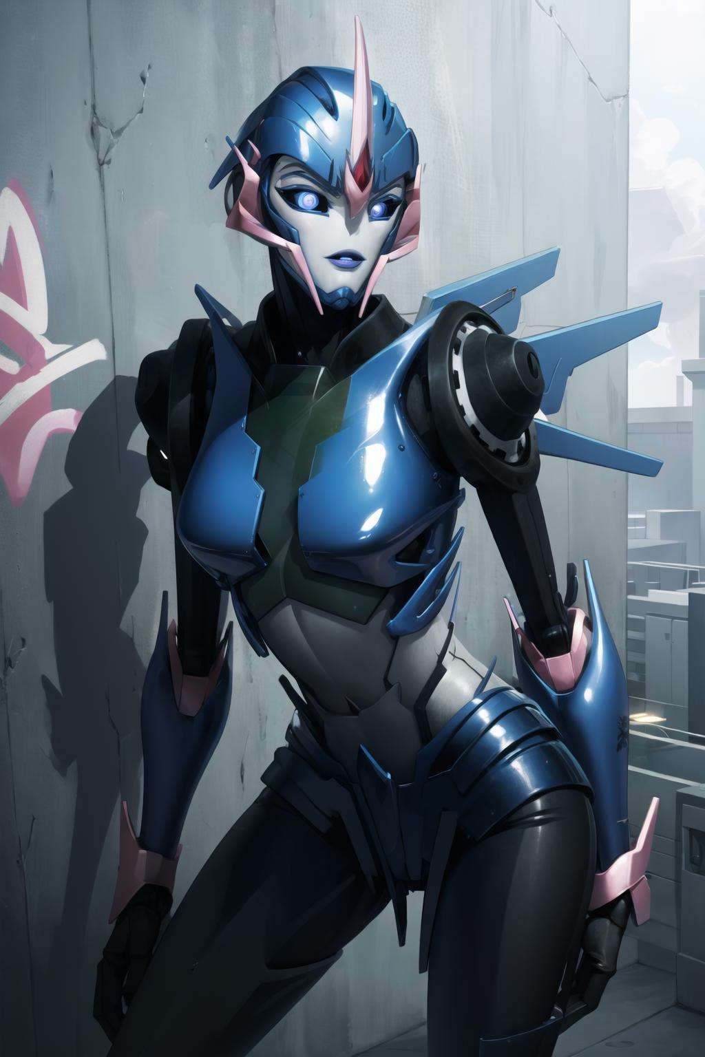 arcee (transformers prime),  1girl,  mecha by guy90 on Tensor.Art