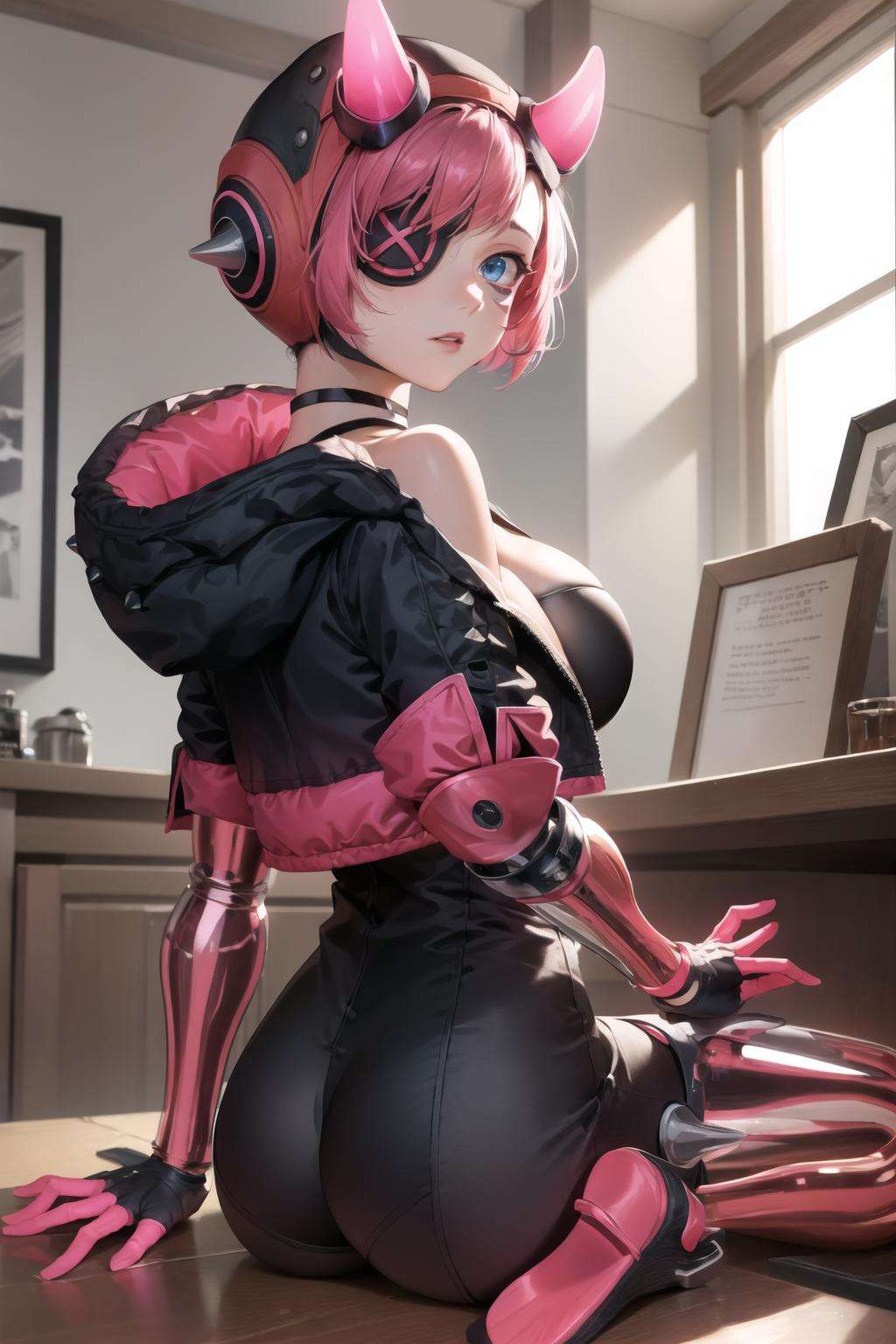 cyber punked wattson,  1girl,  solo by guy90 on Tensor.Art