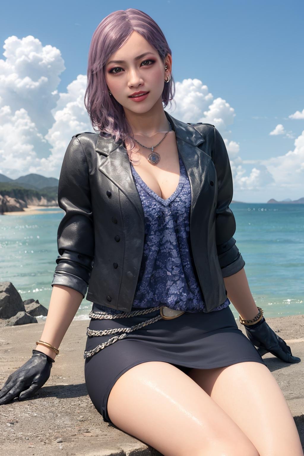 seong-hui,  1girl,  skirt by guy90 on Tensor.Art