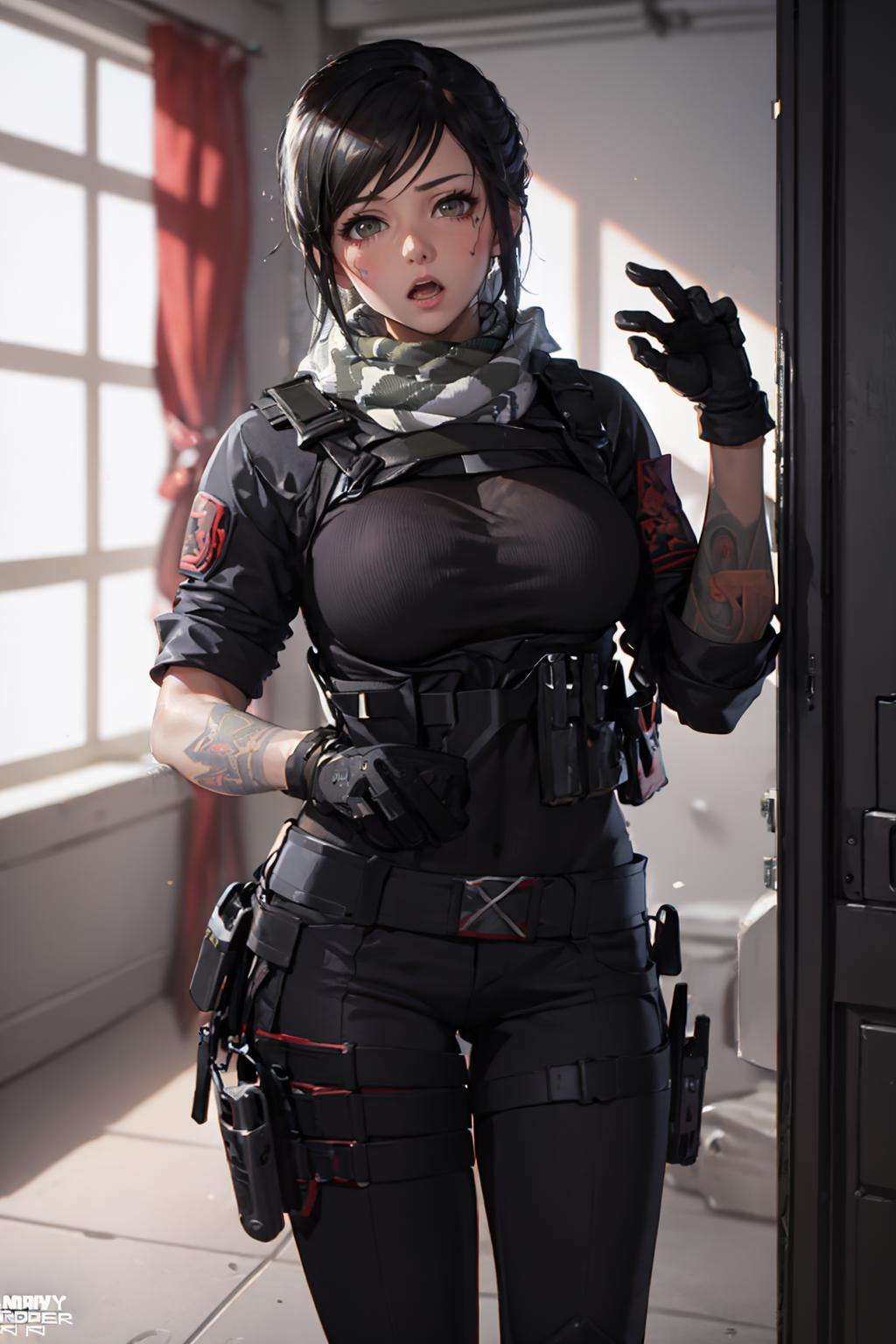 mara (call of duty),  1girl,  solo by guy90 on Tensor.Art