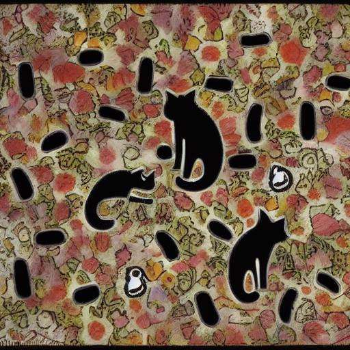 cat ab0rigin41 pattern style by NextMeal on Tensor.Art
