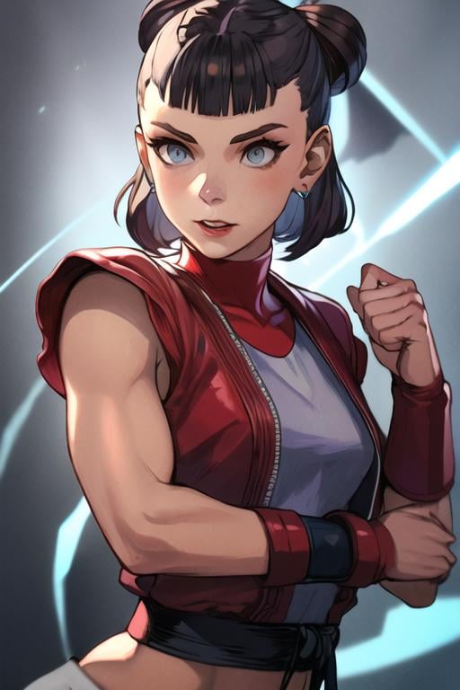 millie bobbie brown mbb as a street fighter game character,  hyper detailed,  digital art by aziib on Tensor.Art