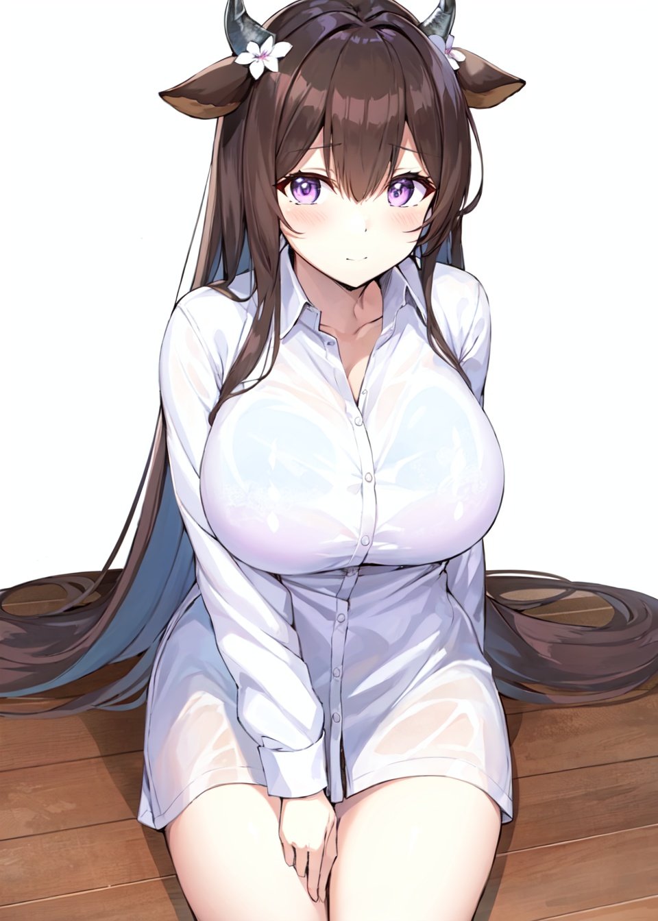 kashino_\(azur_lane\),  purple eyes,  long hair by sk on Tensor.Art
