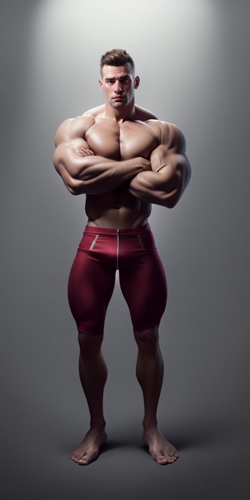 handsome Male muscled Nordic fighter with thick ossature man wearing holographic nylon male manly masculine realistic tracksuit, detailed eyes, 4k 8k 16k 32k 64k, (photorealistic:1.3), (5000000dpi, .raw), real life, (raw, photo), windy, highly detailed, full body portrait, dynamic angle, (outdoors, village background):1.3, absurdres, (best quality, high quality):1.3,  epic hyper realistic style, ultra realistic masterpiece, new, newest, original, male focus, sharp focus, tall, slender fit tall male,  big male hands, big male barefeet, very wide strong shoulders, very slim chest:1.22, best male anatomy, very clear, very smooth, very high action male pose movement, realhands, (own arms at sides:1.3), realistic arms movement, ,sksman