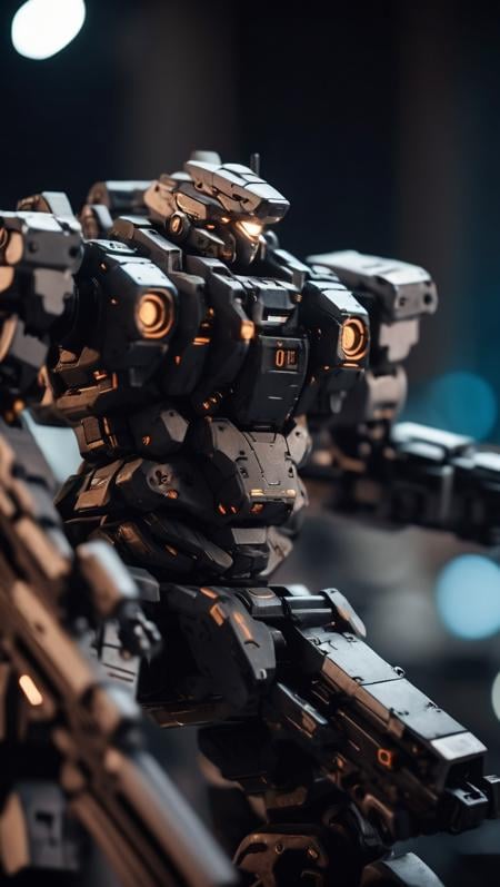 cinematic film still,  mecha taking aim. shallow depth of field,  vignette by Alpharius67 on Tensor.Art