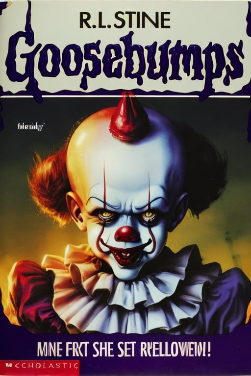 Pennywise, clown, night, atmospheric, GoosebumpsBookCover