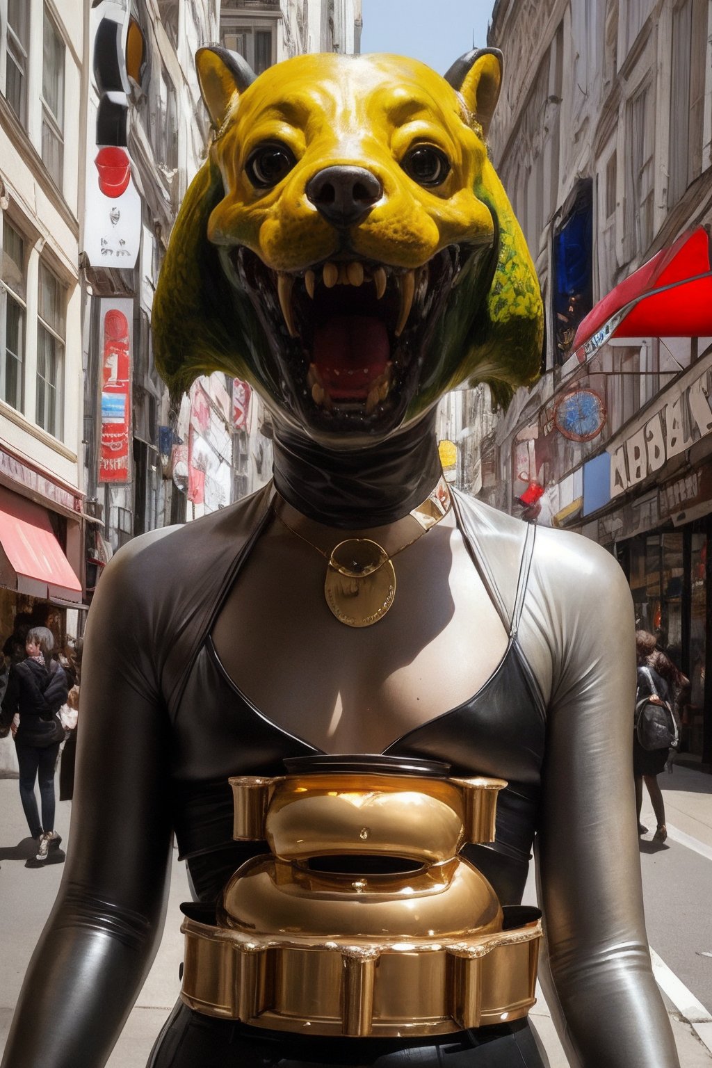 MONSTER ANIMAL ,sculpture, pop-art, vibrant, contemporary, kitsch, consumerism, post-modern,BY Jeff Koons