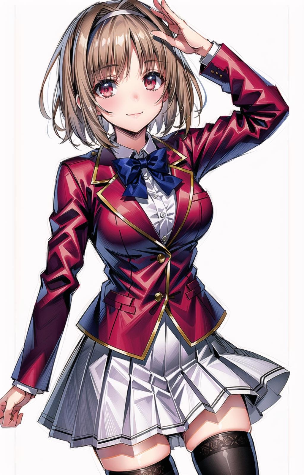 1girl,  solo,  Kushida by MrCluckYou on Tensor.Art