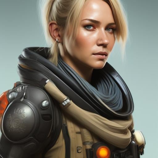 hyperrealistic full length portrait of gorgeous watson from apex legends | blonde | detailed gorgeous face!! | full body!! | armor | intricate | elegant | realistic | hyperrealistic | cinematic | character design | concept art | highly detailed | illustration | digital art | digital painting | depth of field | illustrated by tim brown lee