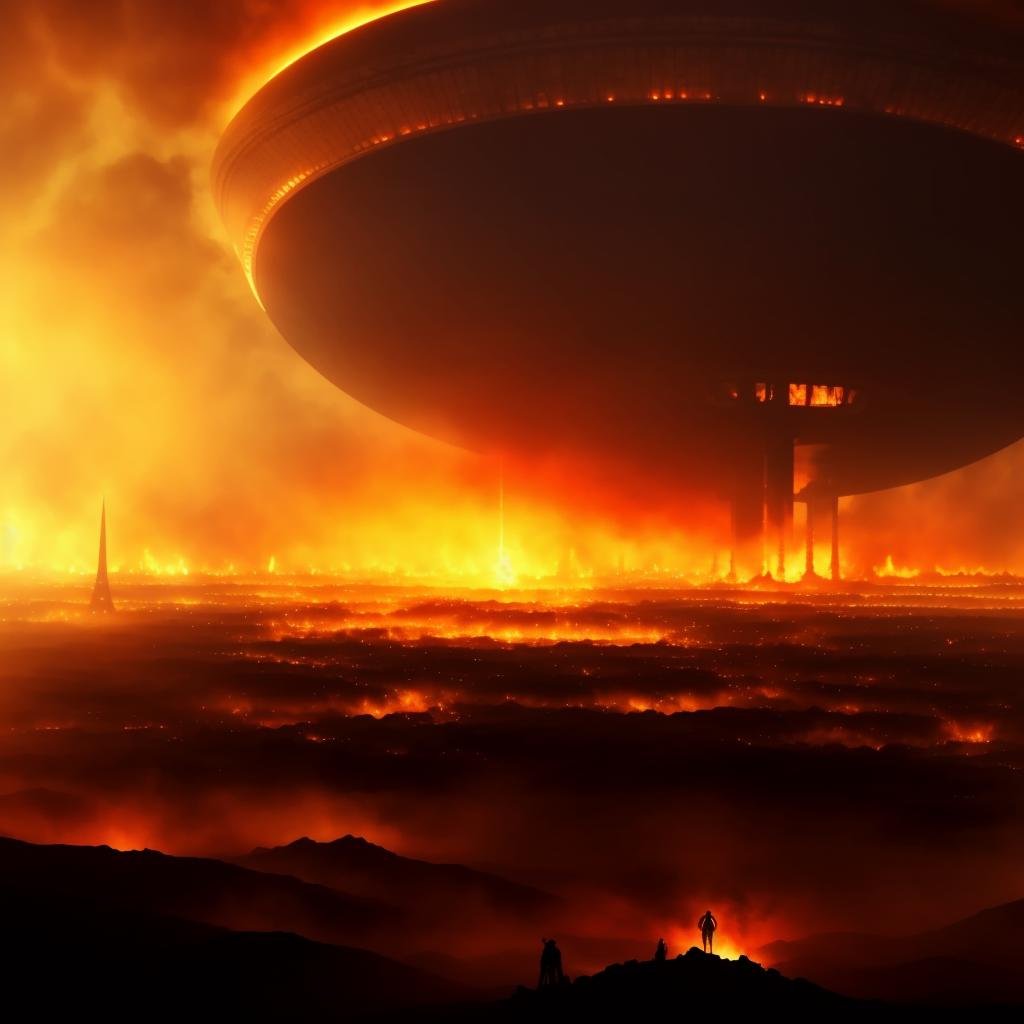 Tripods,  Alien Invasion,  War of the Worlds on Tensor.Art