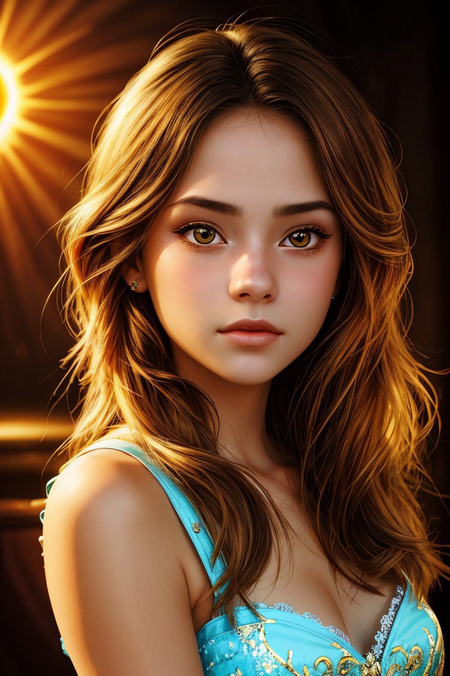 vexel style portrait of MakenzieRaine,  face,  eyes by demoran on Tensor.Art