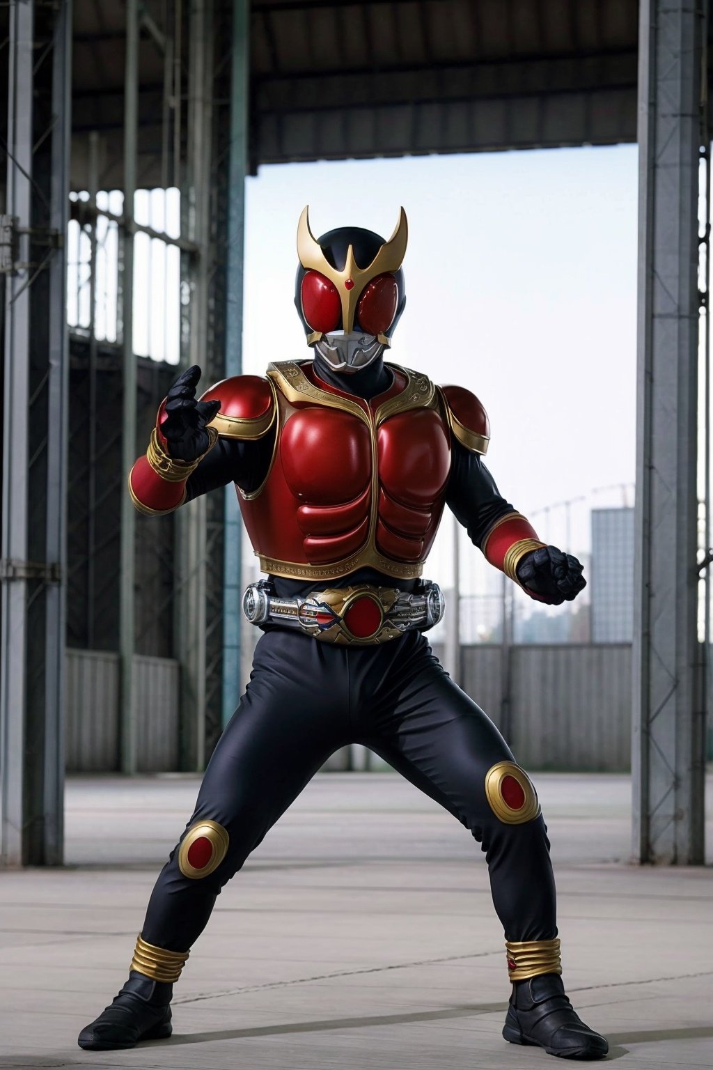 Mighty Form,kuuga,Fighting posture,child_and_father