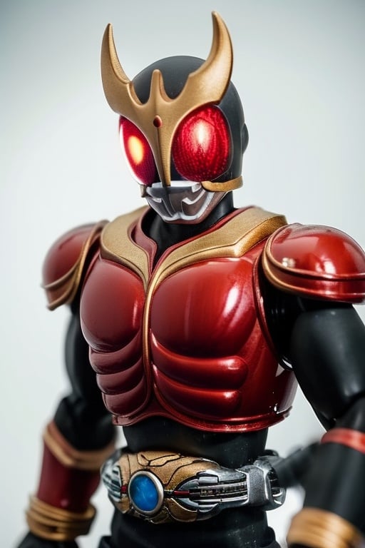 kuuga,Dragon Form, belt, standing, front, Upper body, white background