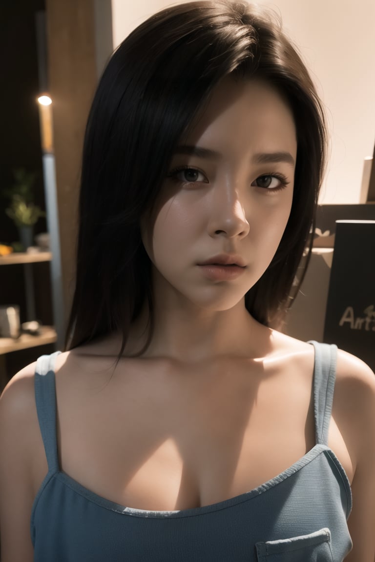 hyper realistic lifelike texture dramatic lighting unrealengine trending on artstation, award winning photo, nikon RAW photo, 8 k, Fujifilm XT3, masterpiece, best quality, realistic, photorealistic, ultra detailed, extremely detailed face,solo, 1girl, <lora:LinhDan_Lora_Chillout-000002:0.8> <lora:koreanDollLikeness:0.3> <lora:shojovibe_v11:0.3>