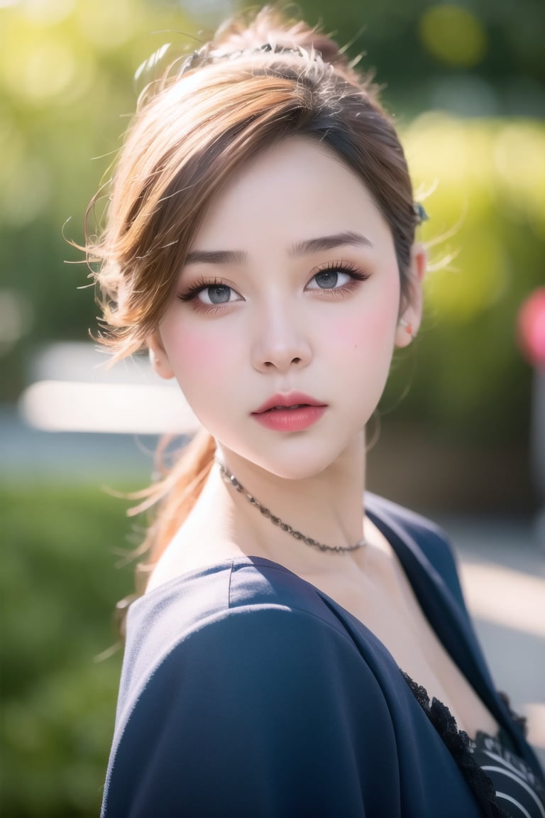 hyper realistic lifelike texture dramatic lighting unrealengine trending on artstation, award winning photo, nikon RAW photo, 8 k, Fujifilm XT3, masterpiece, best quality, realistic, photorealistic, ultra detailed, extremely detailed face,solo, 1girl, <lora:Maria_Chillout:0.8> ulzzang-6500-v1.1